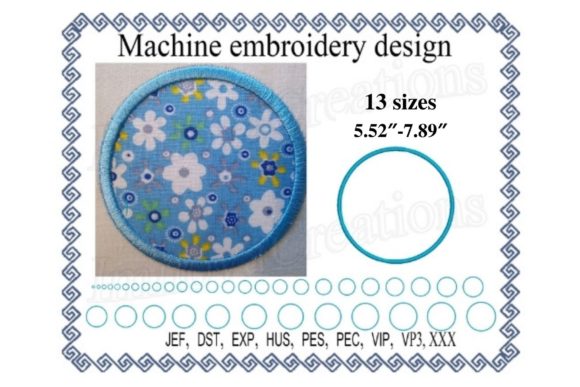 Circle Applique: A Seasonal Embroidery Designer’s Review
