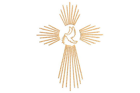Cross with Dove: Seasonal Embroidery Review