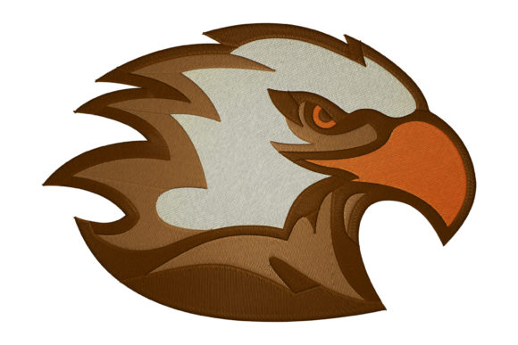 Eagle Head: A Designer's Review for Boutique Sweatshirt Embroidery