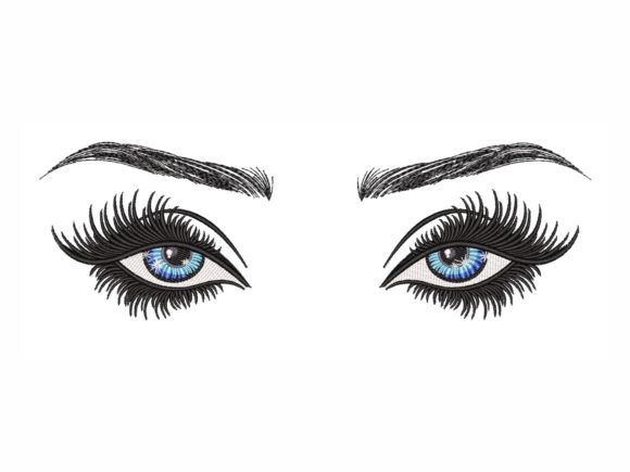 Eyes: A Bold Embroidery Design for Holiday Collections