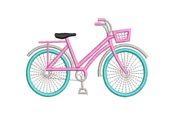 Girl Bicycle Embroidery Review