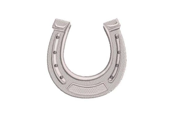 Horse Shoe Embroidery Design: Charming Detail for Personalized Gifts