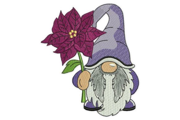 Poinsettia Gnome: Design Review for Business Merch