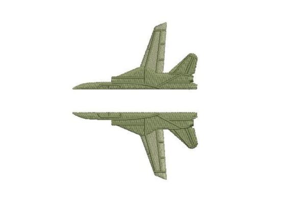 Split F14 Airplane: Seasonal Embroidery Review