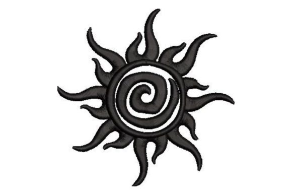Sun Tattoo Embroidery Design Review for Small Shop Sellers