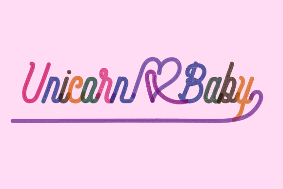 Unicorn Baby Lettering: A Designer’s Review for Business Merch