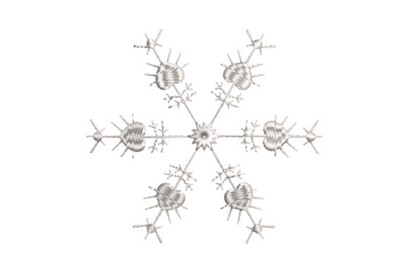Winter Hearts Snowflake: A Designer's Review